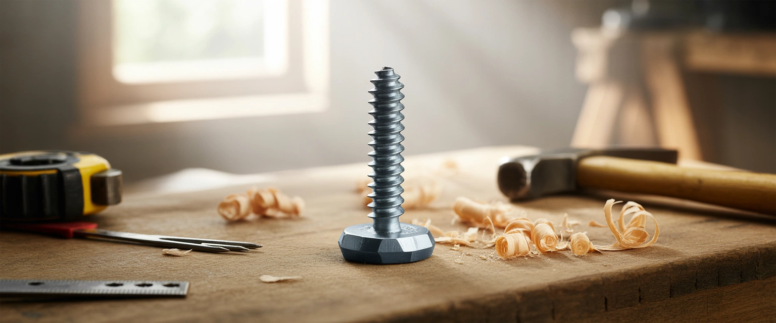 DIN 571 – Саморезы по дереву с шестигранной головкой - Баннер категории