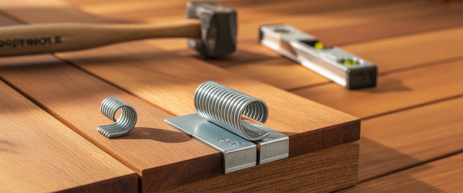 DIN 68800: Крепёж для террасной доски (тип «змейка») - Баннер категории