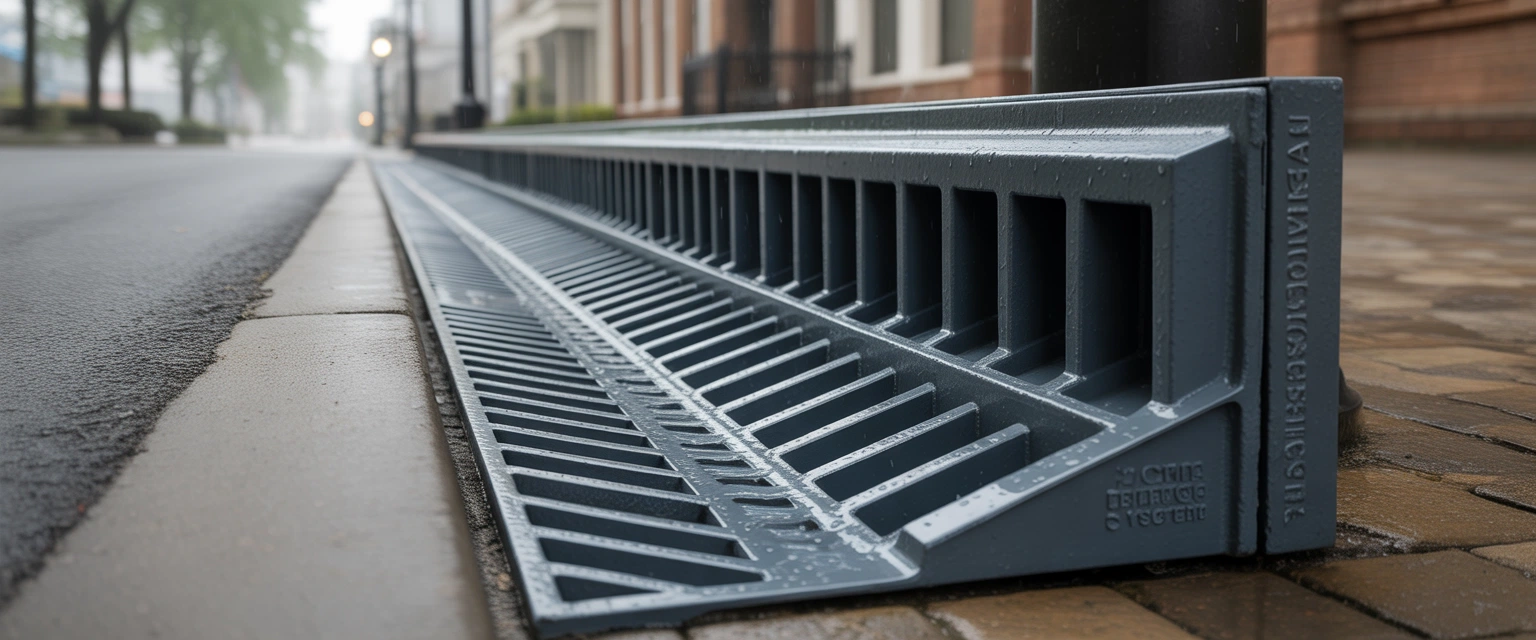 Чугунные водоотводные лотки - Баннер категории