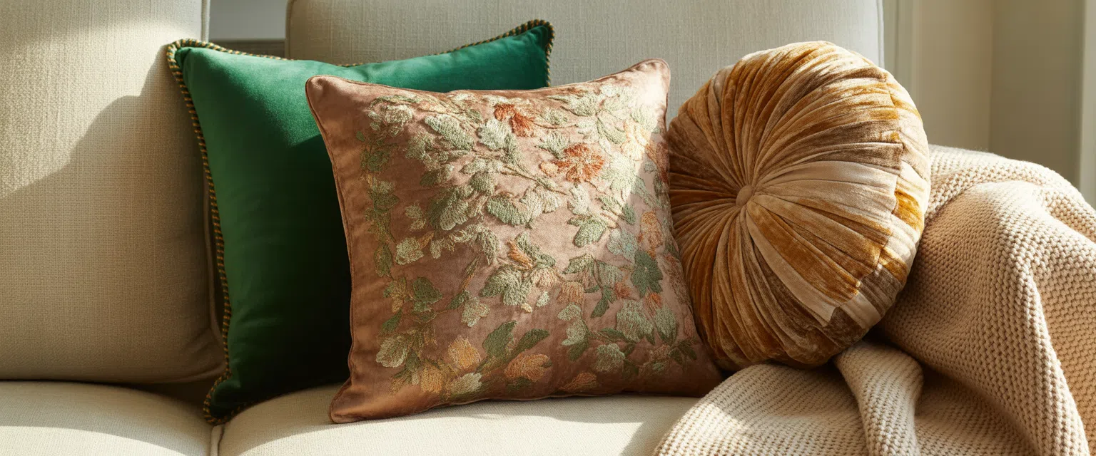 Декоративные подушки - Баннер категории