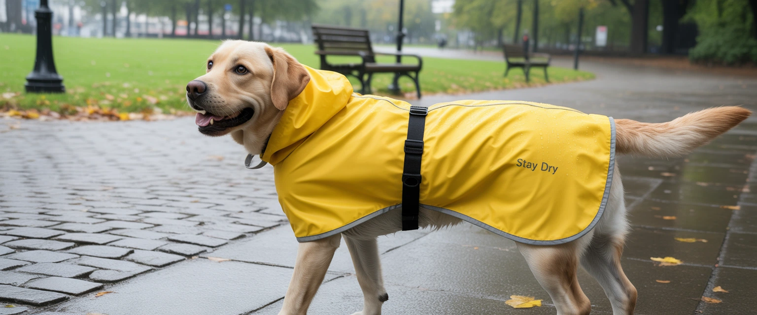 Дождевики для собак - Баннер категории