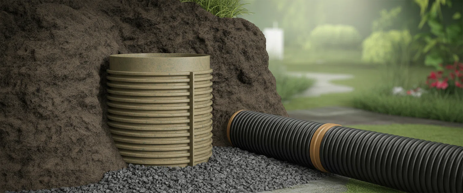Дренажные колодцы (для отвода воды из грунта) - Баннер категории