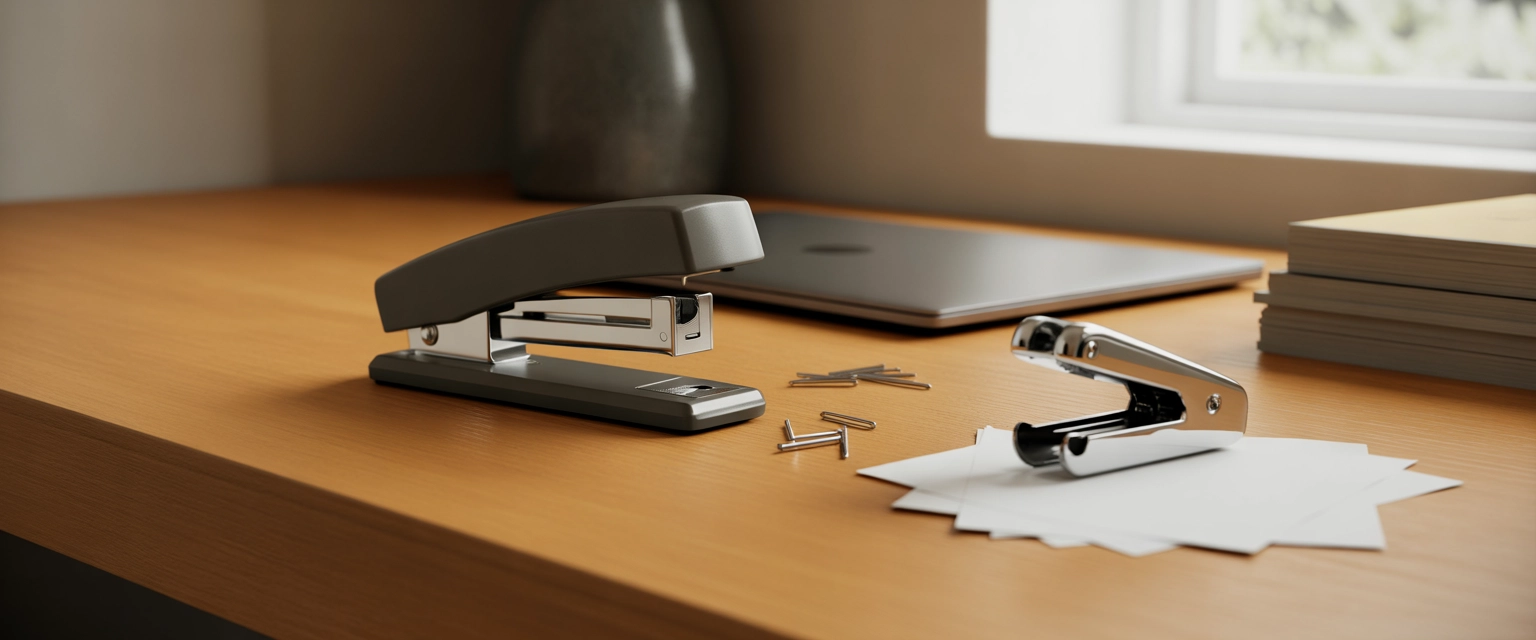 Дыроколы и степлеры - Баннер категории