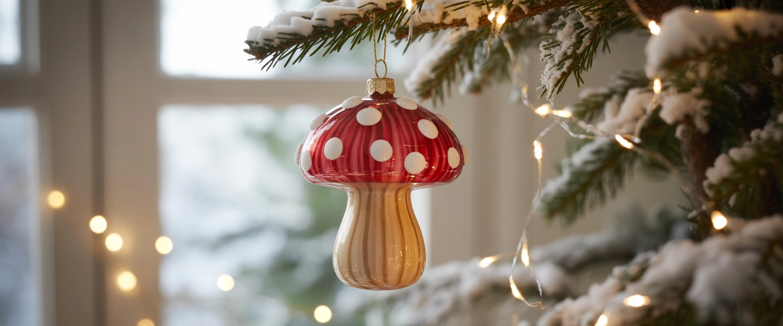 Елочная игрушка Гриб - Баннер категории