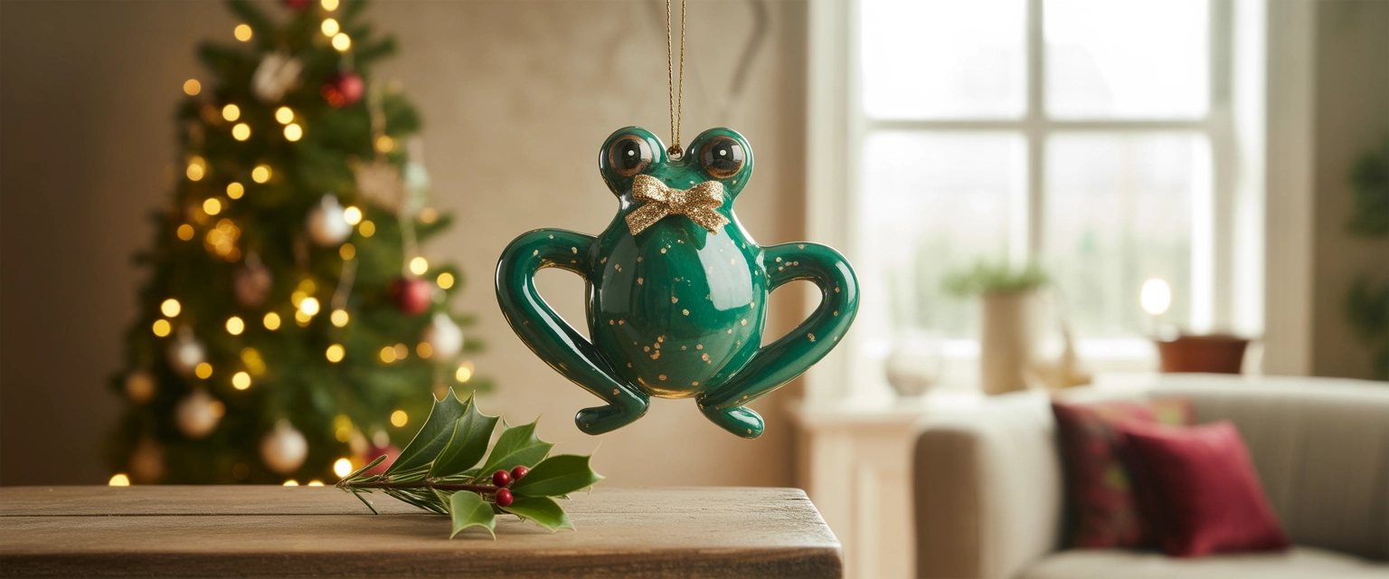 Елочная игрушка Лягушка - Баннер категории