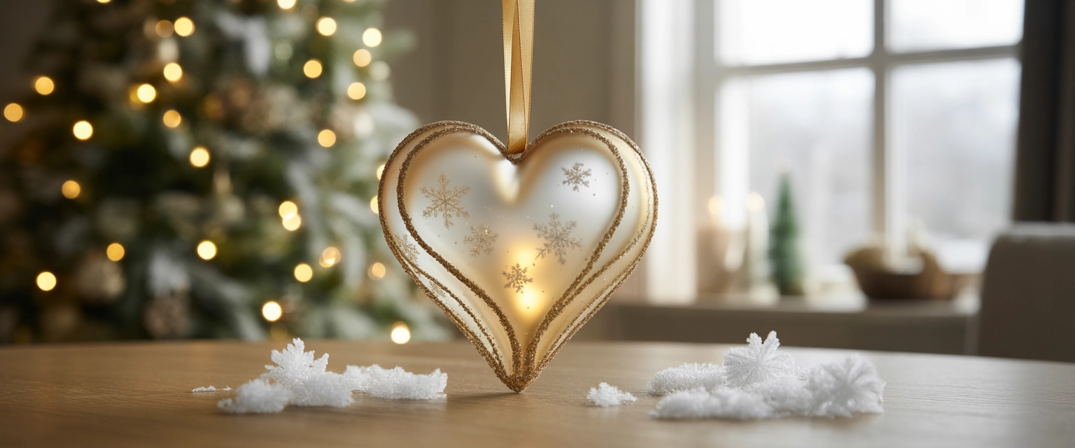 Елочная игрушка Сердце - Баннер категории