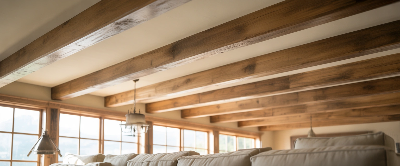 Фальшбалки (Декоративные балки, имитирующие деревянные) - Баннер категории