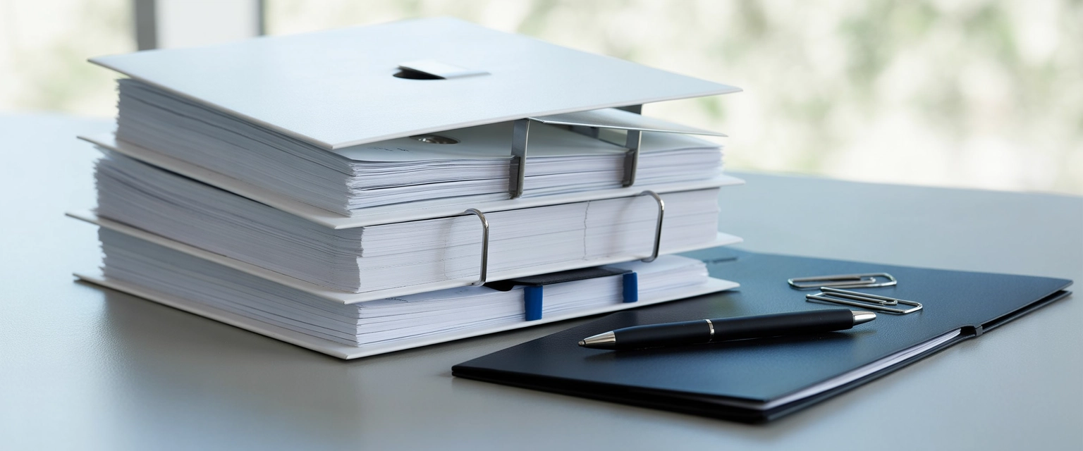 Файлы с перфорацией для скоросшивателя - Баннер категории