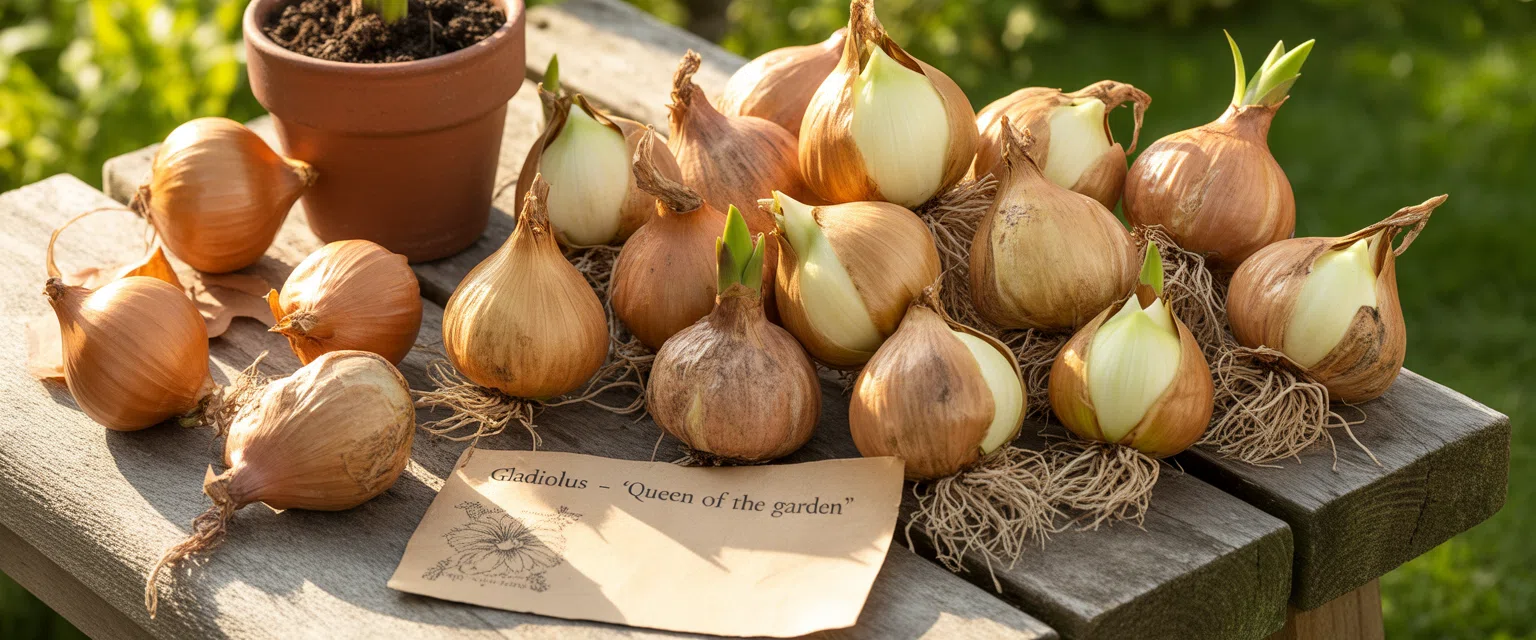 Гладиолус луковицы - Баннер категории