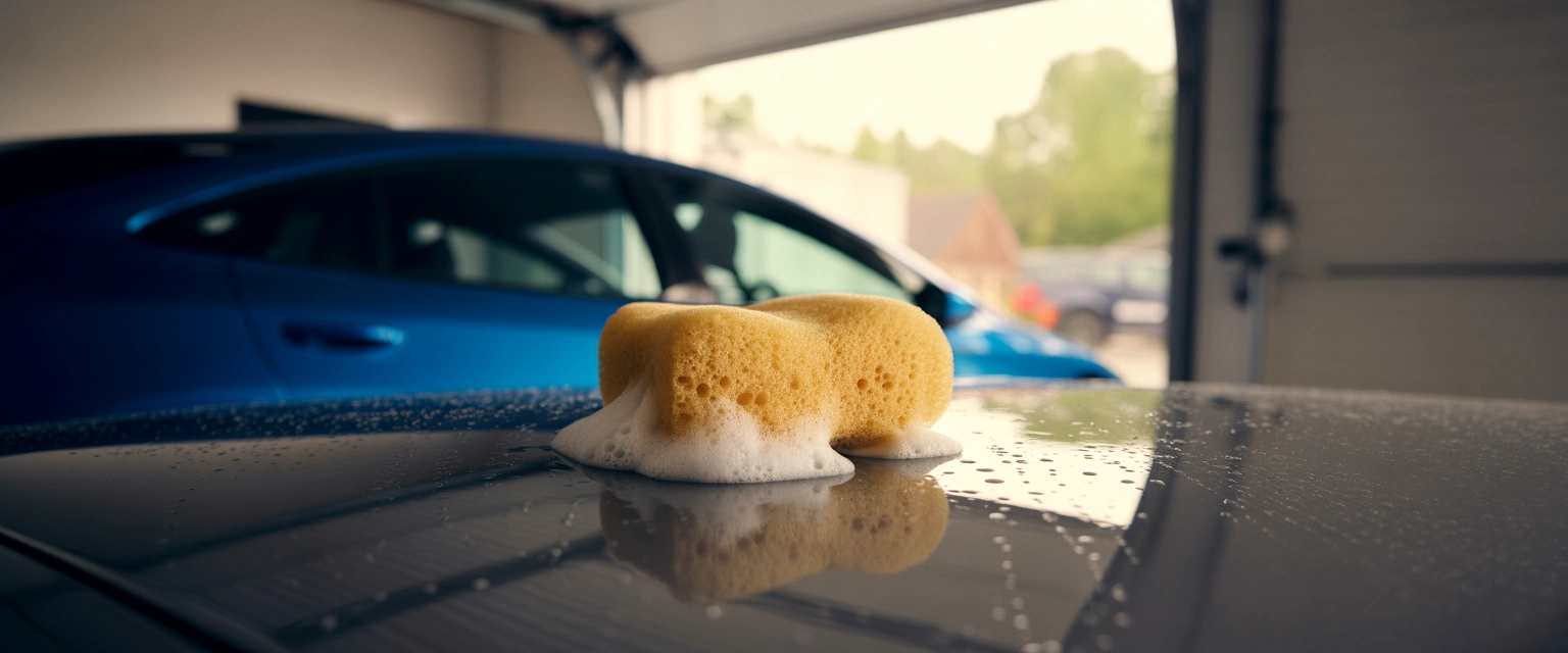 Губки для мытья автомобиля - Баннер категории