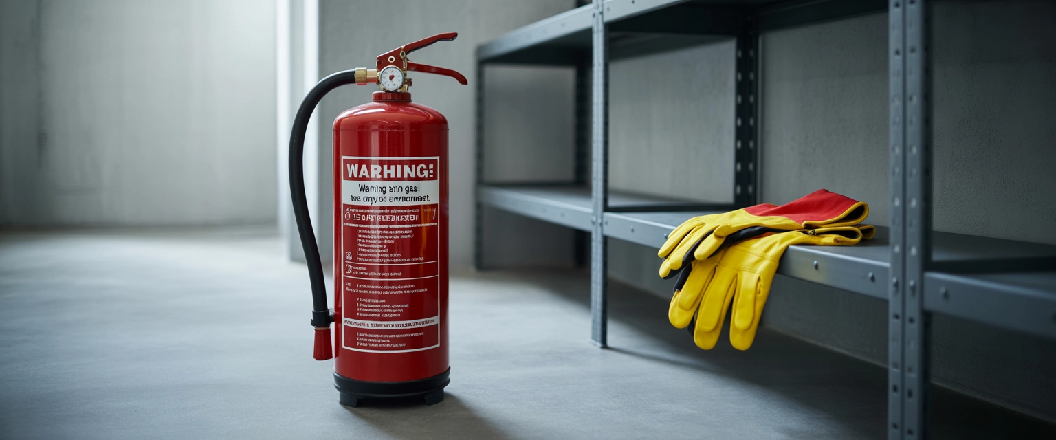 Хладоновый огнетушитель - Баннер категории