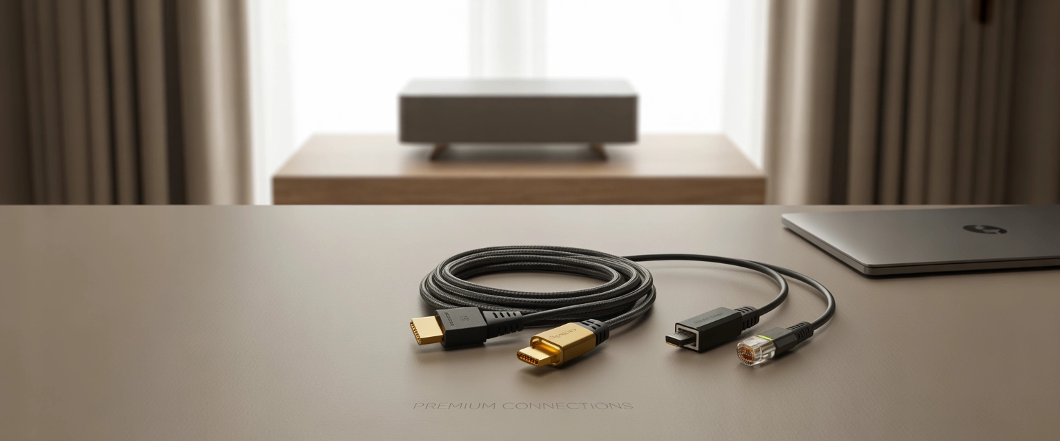 Кабели аудио, ТВ и интернет - Баннер категории