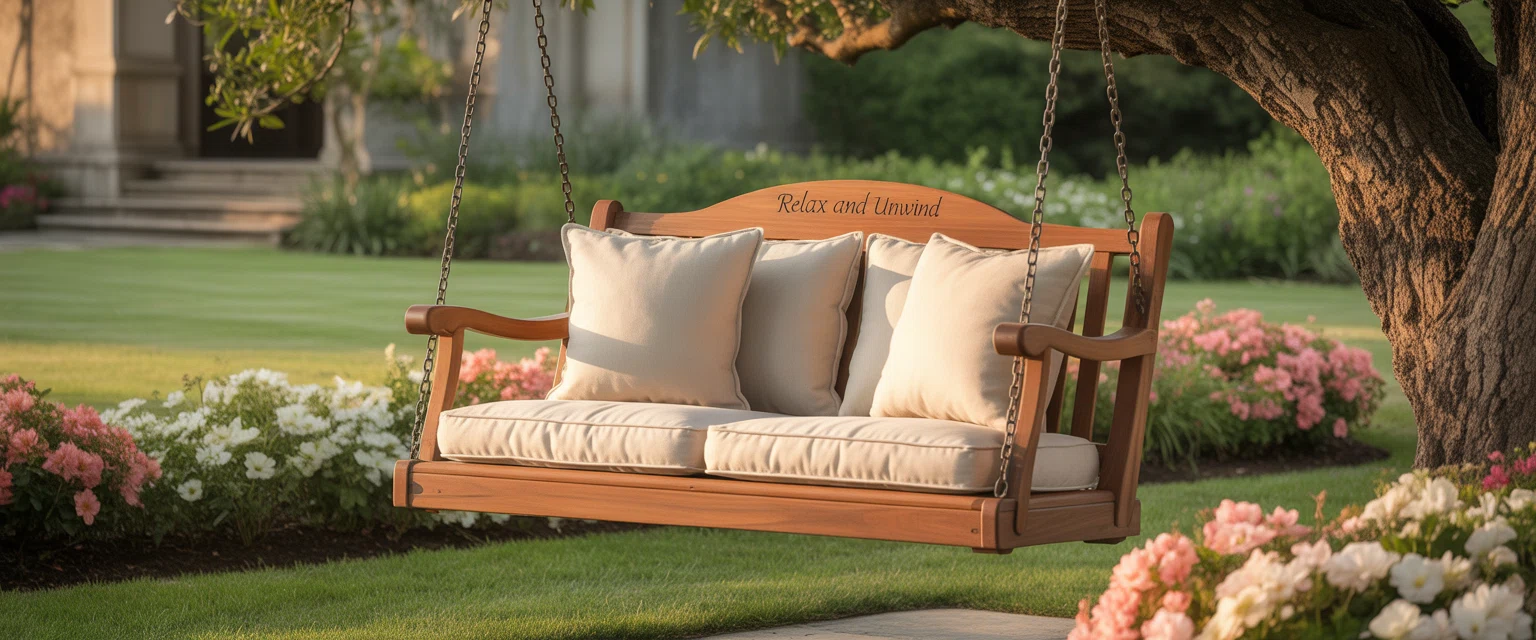 Качели садовые - Баннер категории