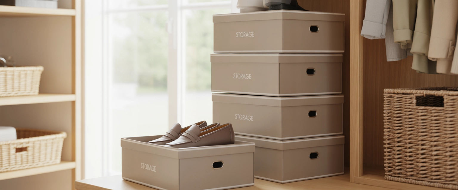 Коробки для обуви - Баннер категории