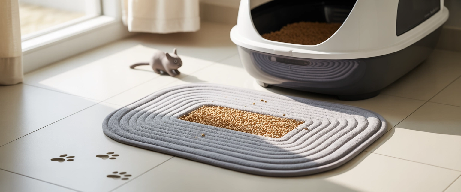 Коврики под лоток для кошек - Баннер категории