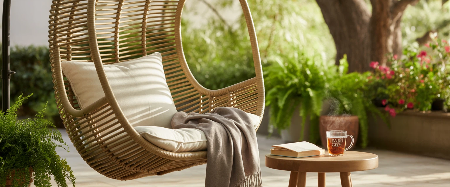 Кресла подвесные садовые - Баннер категории