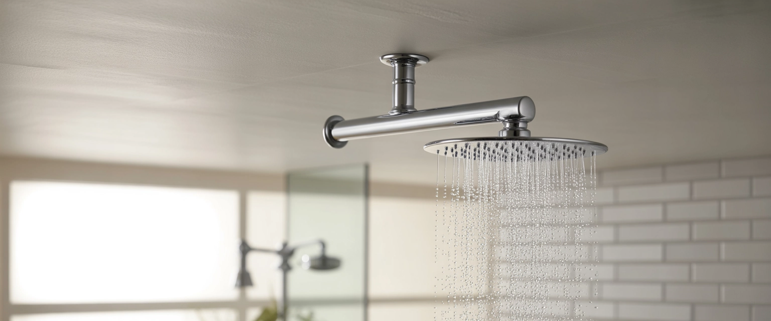 Кронштейн для верхнего душа потолочный - Баннер категории