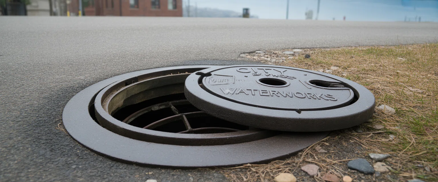 Люки и крышки колодцев - Баннер категории