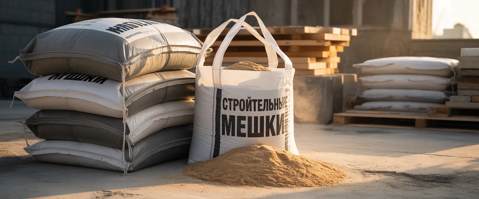 Мешки строительные - Баннер категории