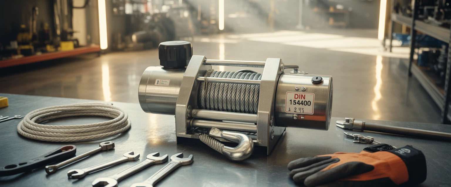 Мотолебедки DIN 15400 – Тяговое усилие до 50 кН - Баннер категории
