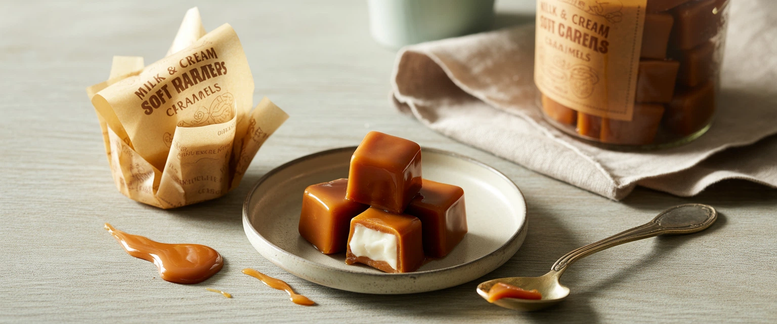 Мягкая карамель (молочная, сливочная) - Баннер категории