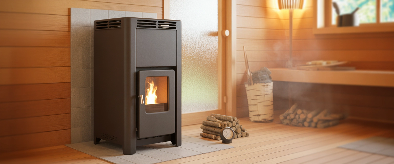 Пеллетные печи для бани - Баннер категории