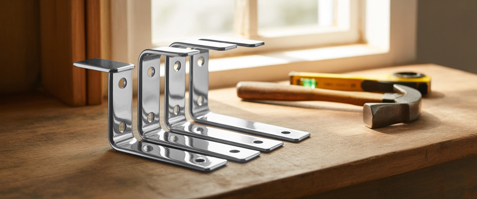 Полкодержатели с крючком для навесных полок - Баннер категории