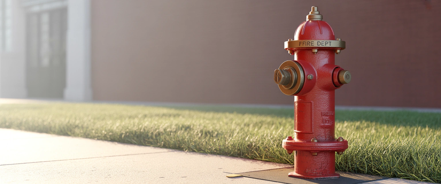 Пожарный гидрант - Баннер категории