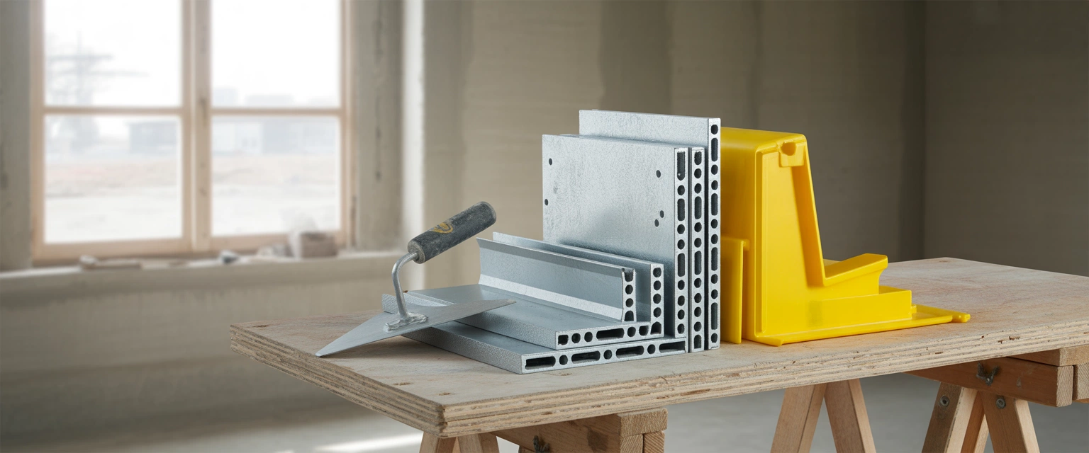 Профили и маяки для штукатурных работ - Баннер категории