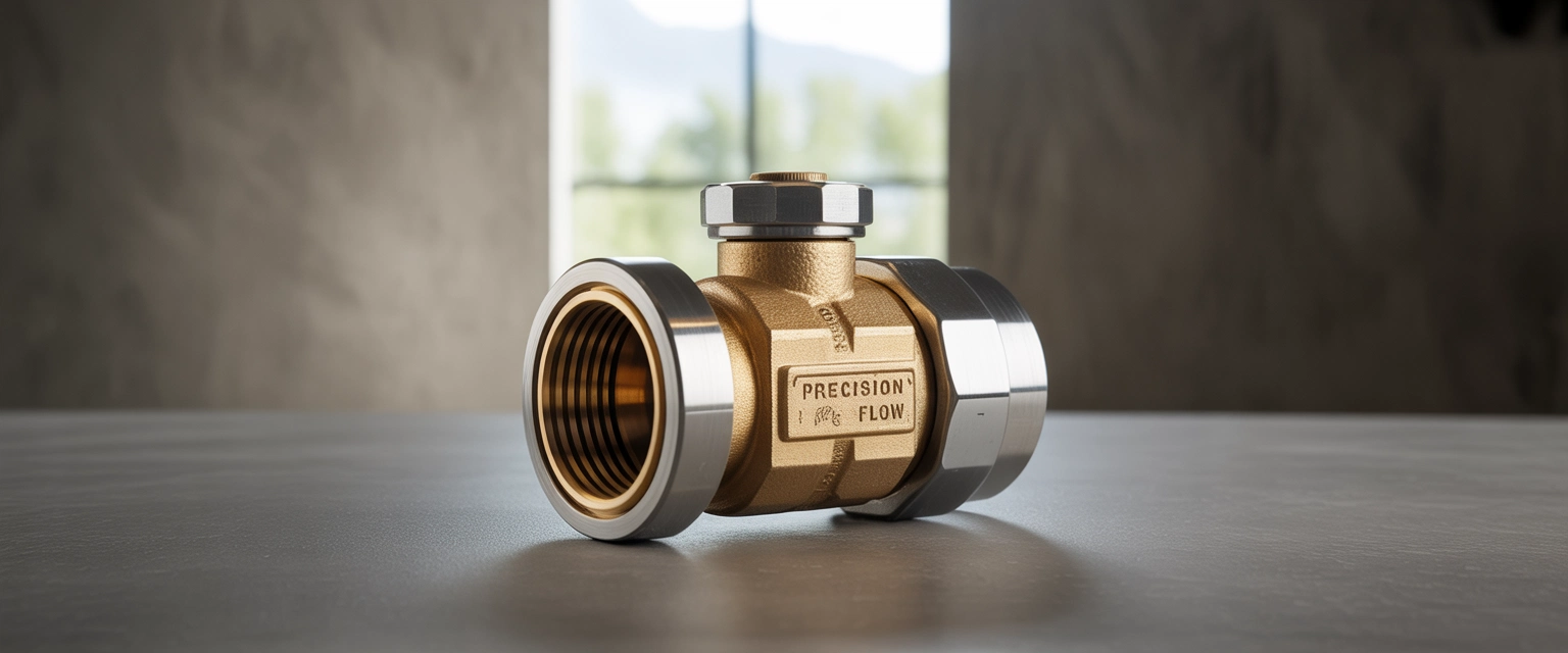 Прямые краны шаровые (латунь, нержавеющая сталь) - Баннер категории