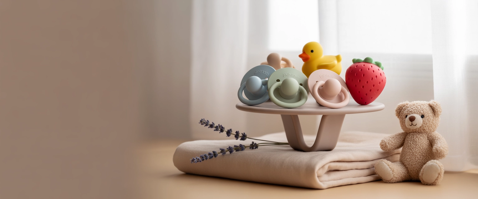 Пустышки, прорезыватели - Баннер категории