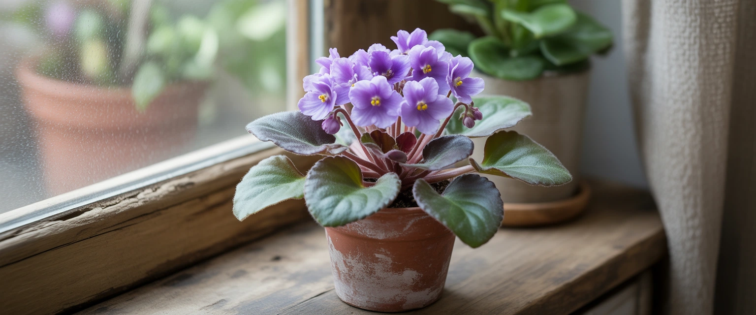 Растение Фиалка - Баннер категории