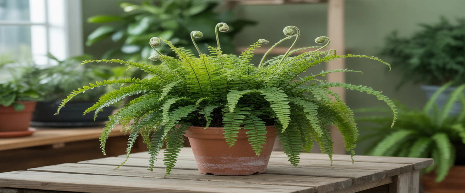 Растение Нефролепис - Баннер категории