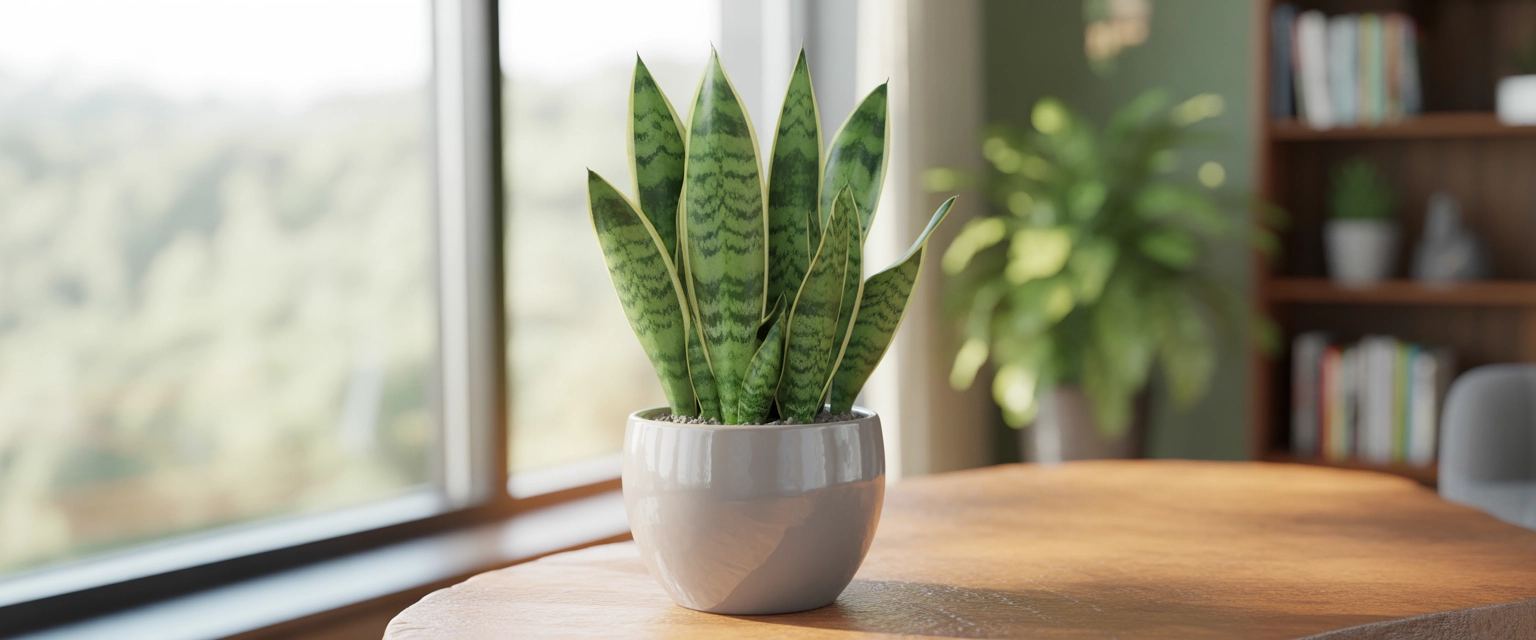 Растение Сенсеверия - Баннер категории