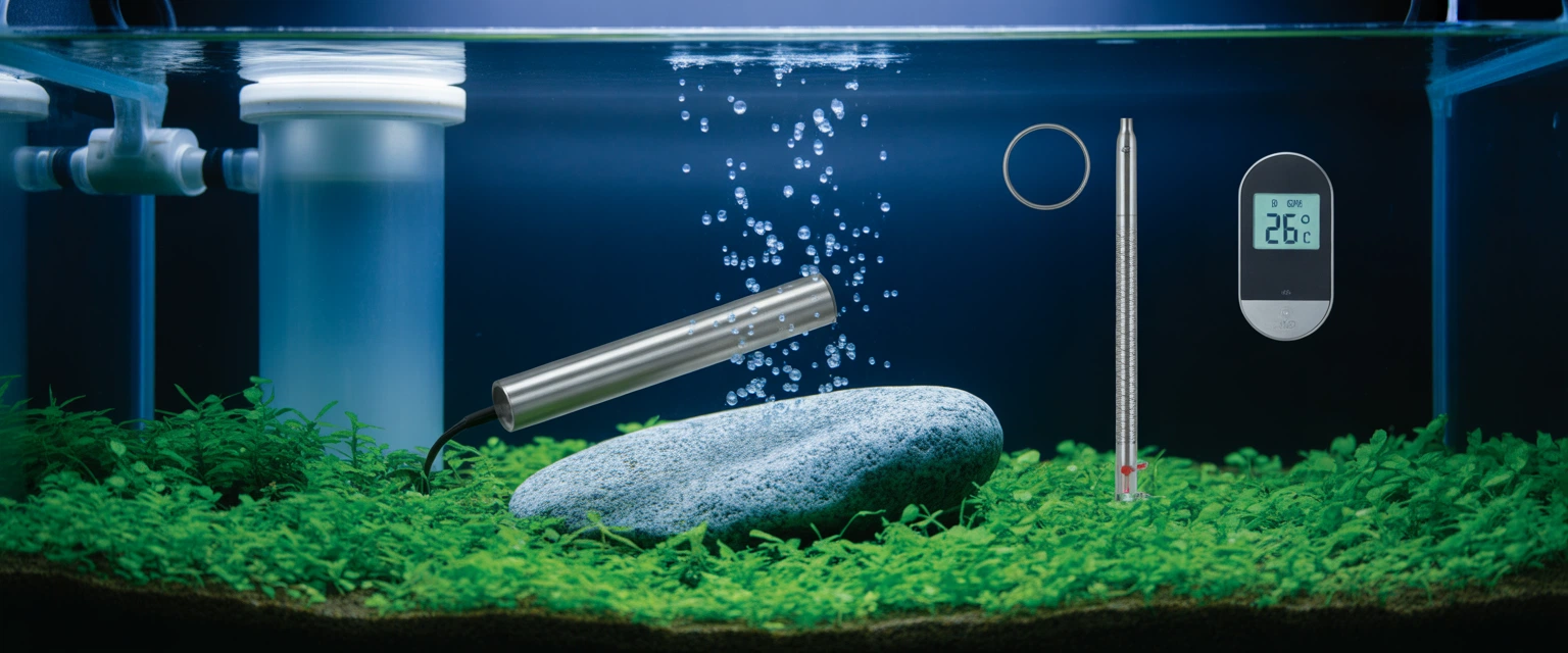 Различные аксессуары для аквариума - Баннер категории