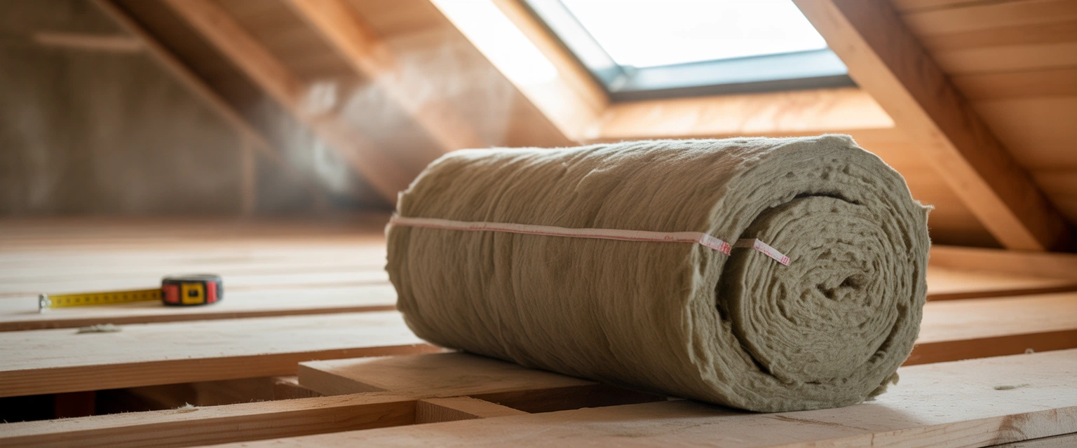 Рулонные утеплители - Баннер категории