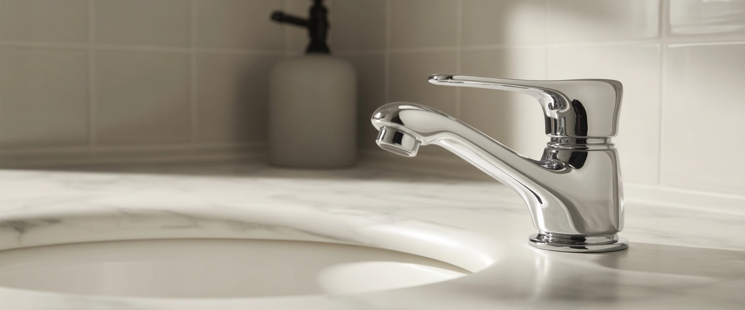 Рычаги для регулировки температуры и потока воды - Баннер категории