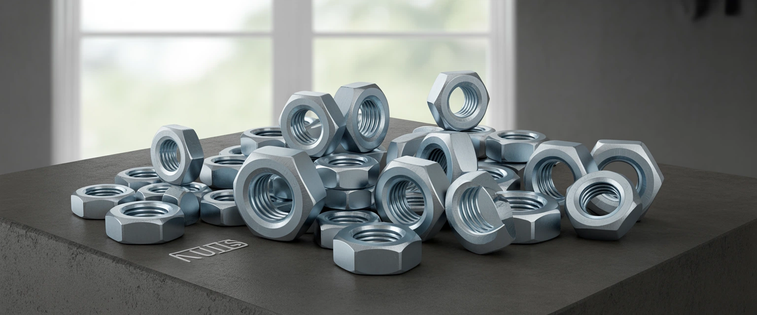 Шестигранные гайки (DIN 439 Низкие) - Баннер категории