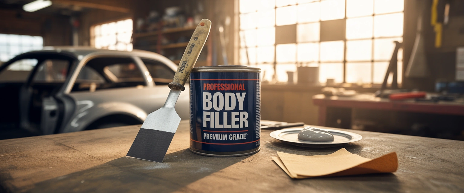 Шпатлевка для автомобиля - Баннер категории