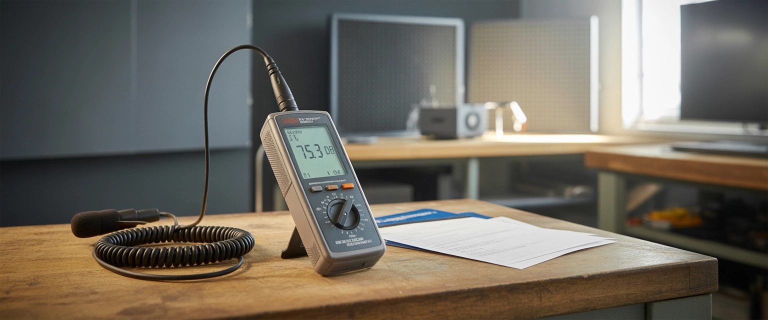 Шумомеры - Баннер категории