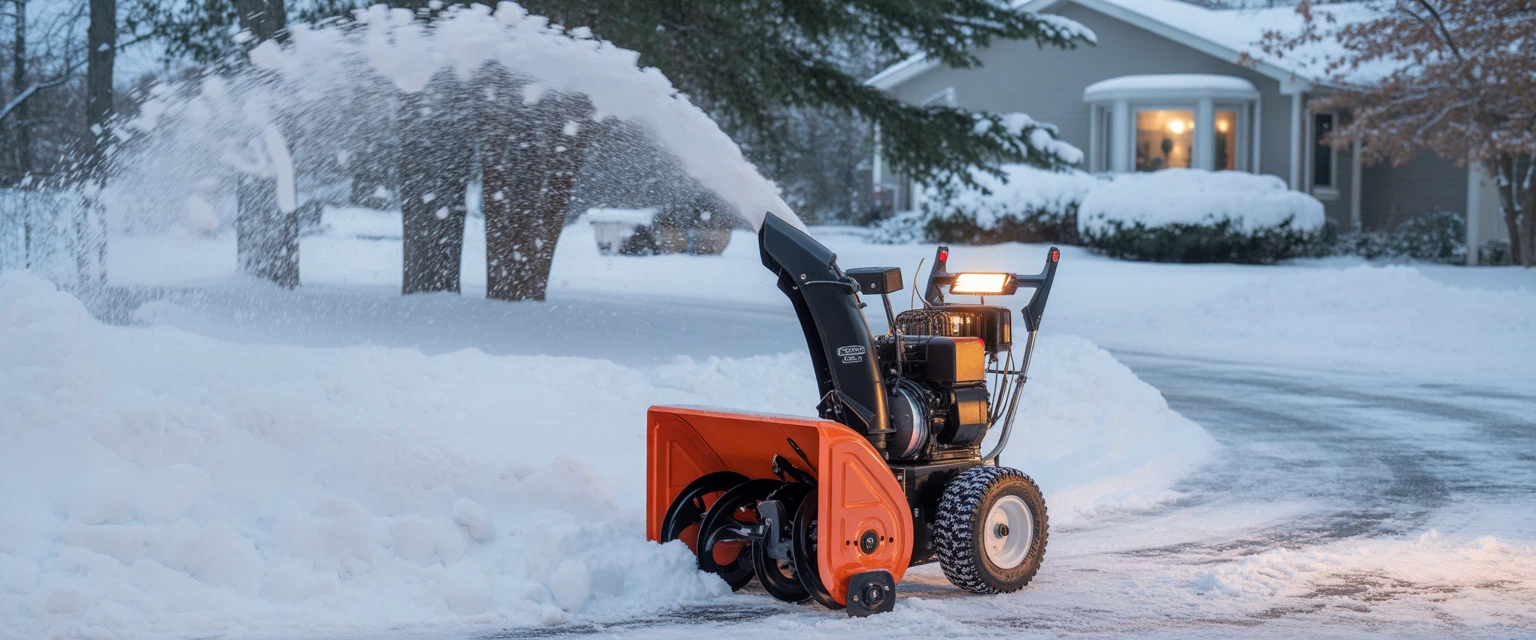 Снегоуборочные машины (снегоуборщики) - Баннер категории