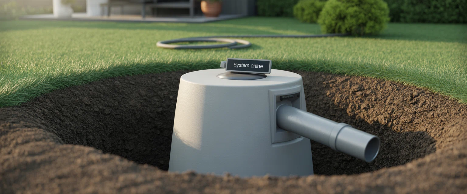 Станции биологической очистки с принудительным сбросом - Баннер категории