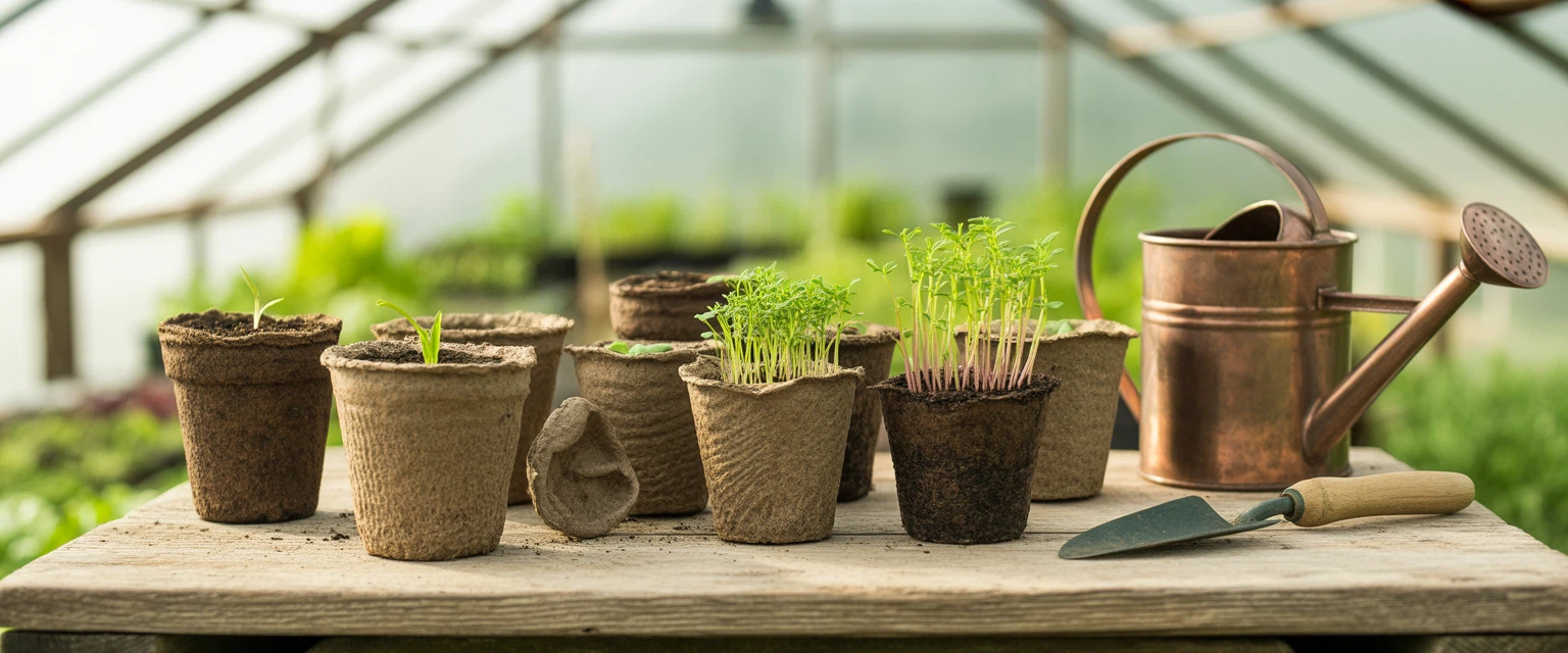 Торфяные горшки - Баннер категории