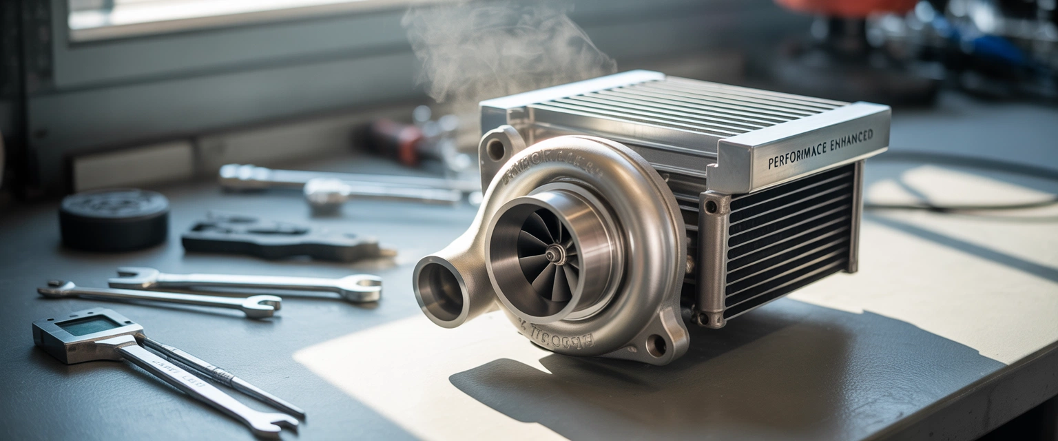 Турбокомпрессор/интеркулер (в турбодвигателях) - Баннер категории