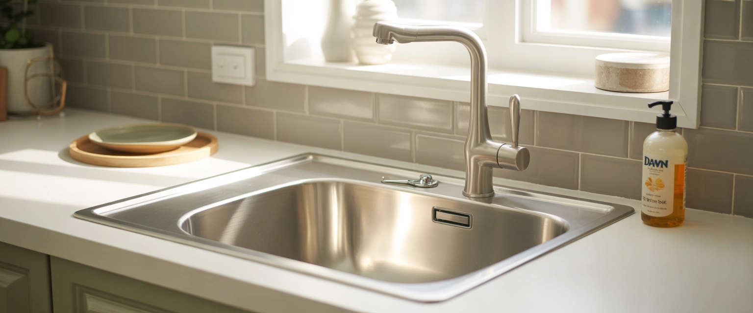 Угловые кухонные мойки - Баннер категории