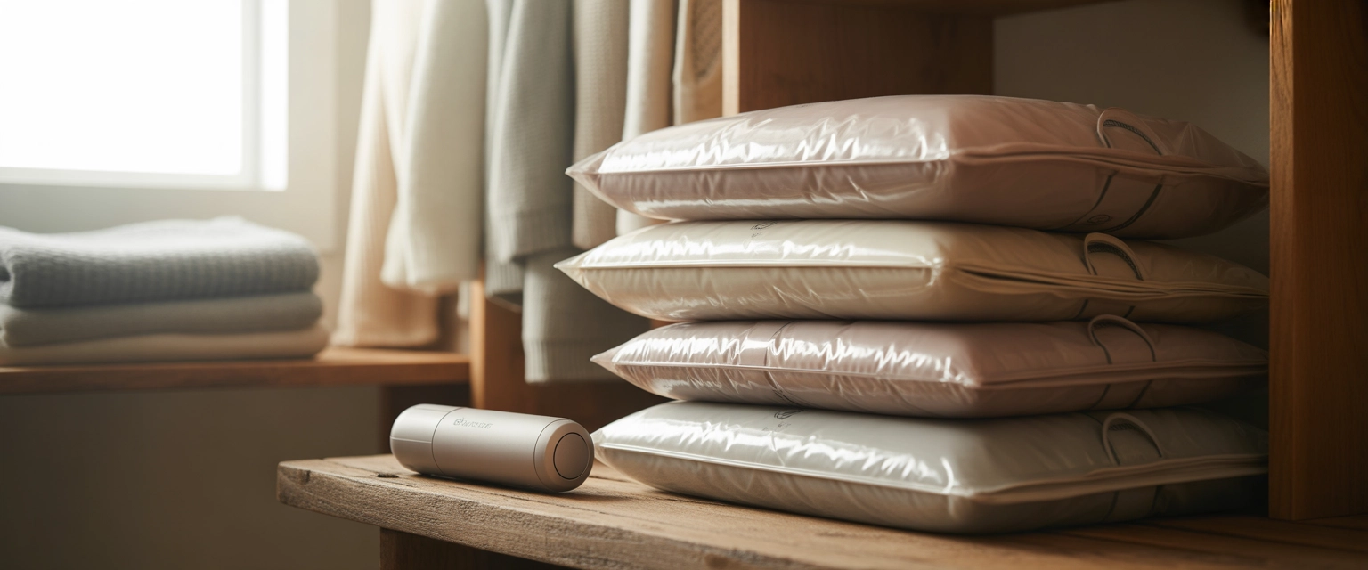 Вакуумные пакеты для одежды - Баннер категории