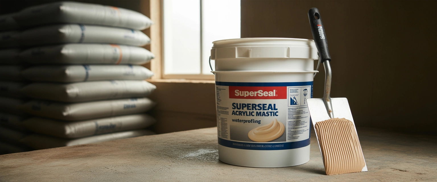 Влагостойкие мастики - Баннер категории