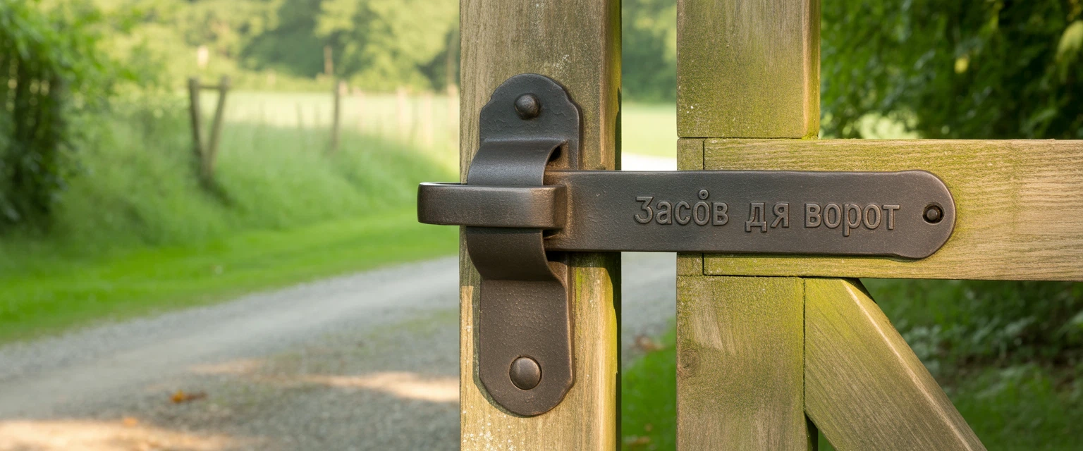 Задвижки для ворот - Баннер категории