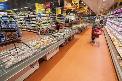 Gerflor per la riqualificazione dei punti vendita Carrefour