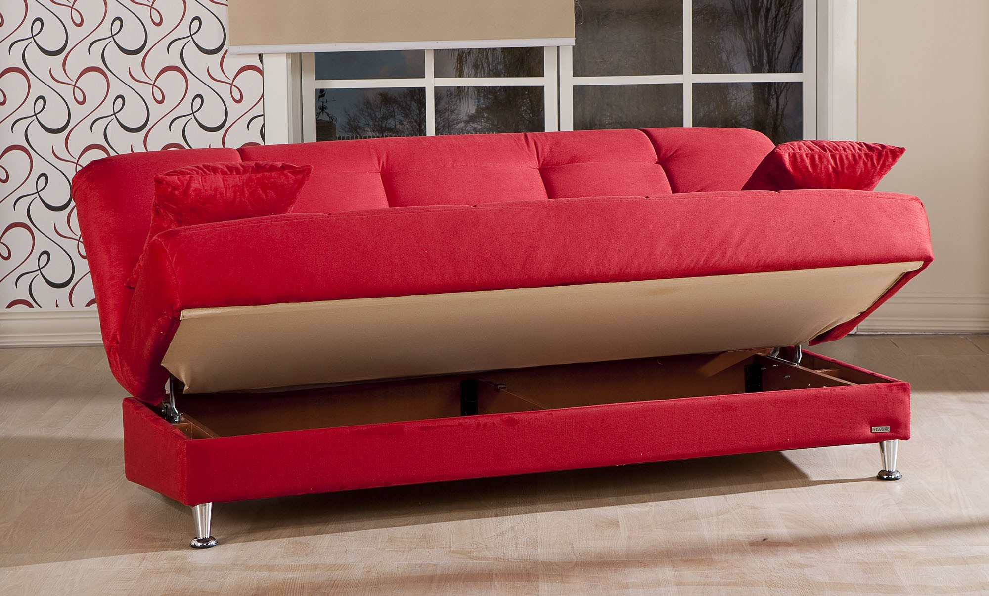 Диван кровать сайт. Диван кровать клик кляк Модерн. Диван Модерн еврокнижка. Современный раскладной диван. Диван красный раскладной.